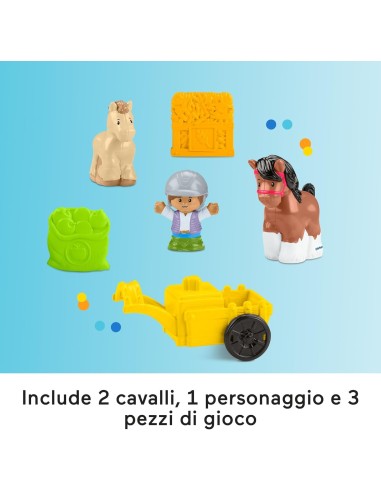 Fisher-Price Little People Maneggio dei Cavalli per bambini 1+ su Shopincasa.it