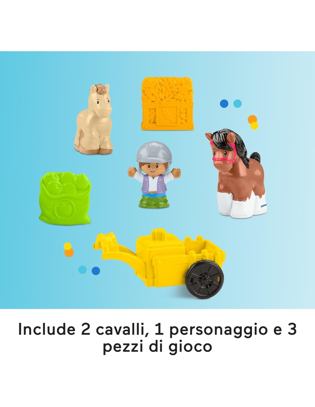 Fisher-Price Little People Maneggio dei Cavalli per bambini 1+ su Shopincasa.it