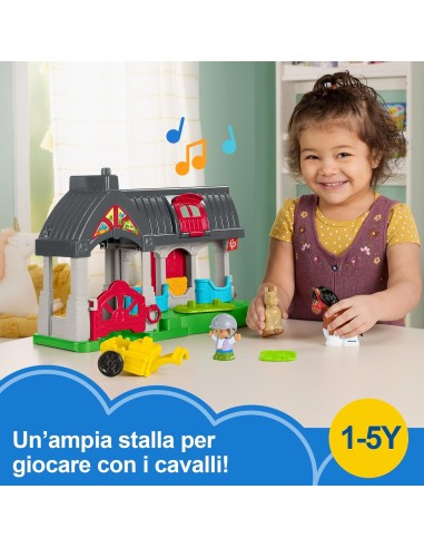 Fisher-Price Little People Maneggio dei Cavalli per bambini 1+ su Shopincasa.it