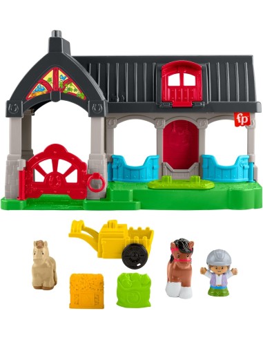 Fisher-Price Little People Maneggio dei Cavalli per bambini 1+ su Shopincasa.it