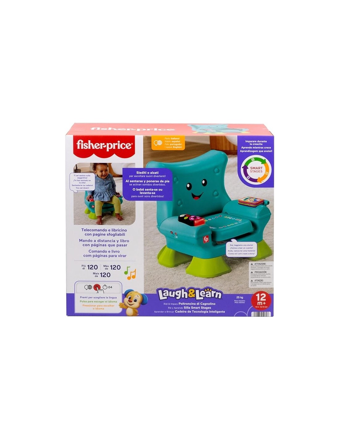 Fisher-Price La Poltroncina di Cagnolino interattiva 12+ mesi su Shopincasa.it