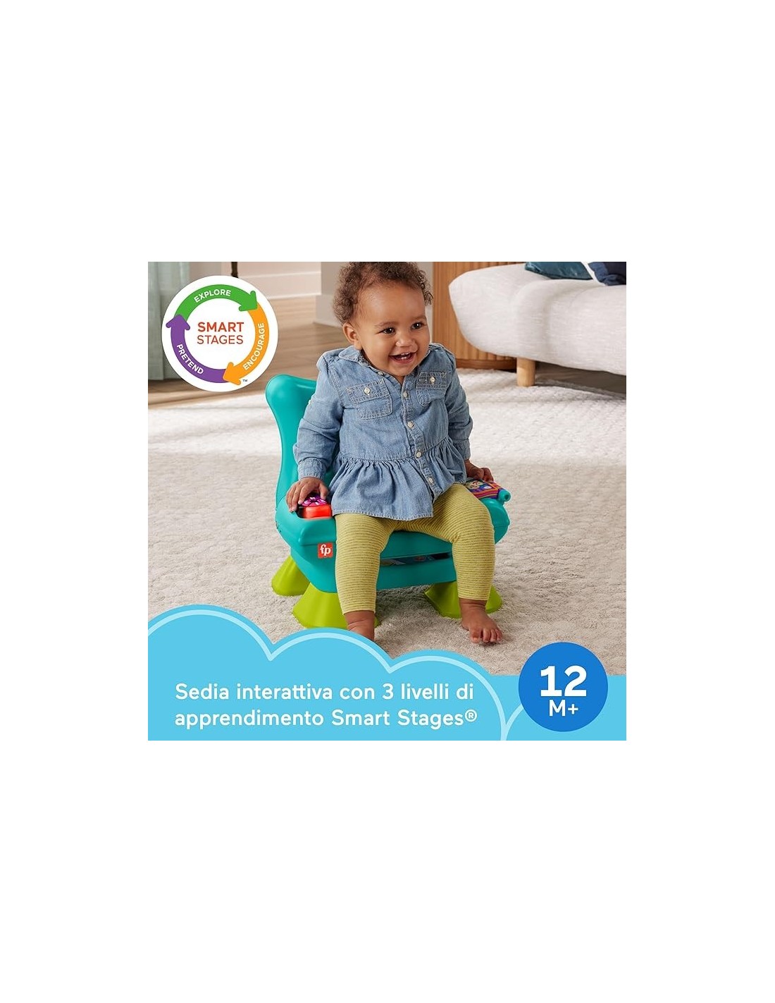 Fisher-Price La Poltroncina di Cagnolino interattiva 12+ mesi su Shopincasa.it