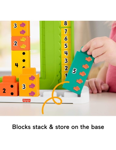 Fisher-Price Coccodrillo Conta e Somma educativo 3+ anni su Shopincasa.it