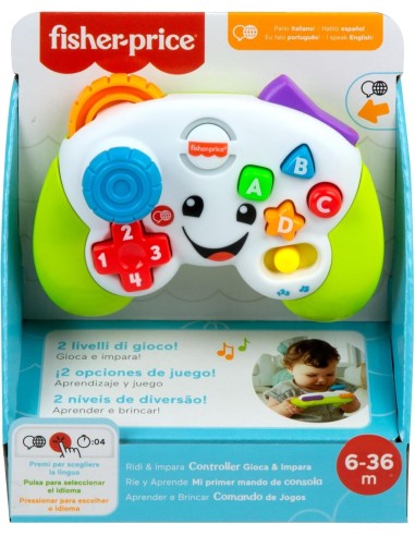 Fisher-Price Controller Gioca & Impara Ridi & Impara 6+ Mesi | Shopincasa.it