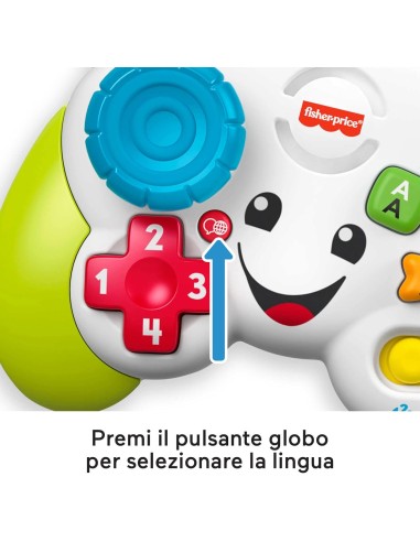 Fisher-Price Controller Gioca & Impara Ridi & Impara 6+ Mesi | Shopincasa.it
