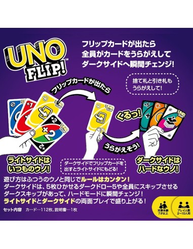 UNO FLIP! Gioco di Carte – Versione Speciale | Shopincasa.it