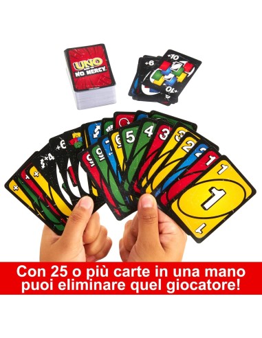 UNO Show 'Em No Mercy – Gioco di Carte Mattel | Shopincasa.it
