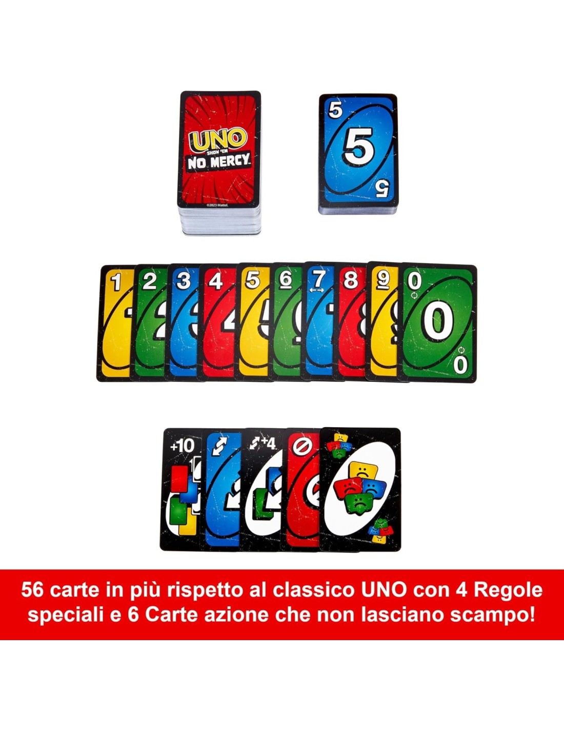 UNO Show 'Em No Mercy – Gioco di Carte Mattel | Shopincasa.it