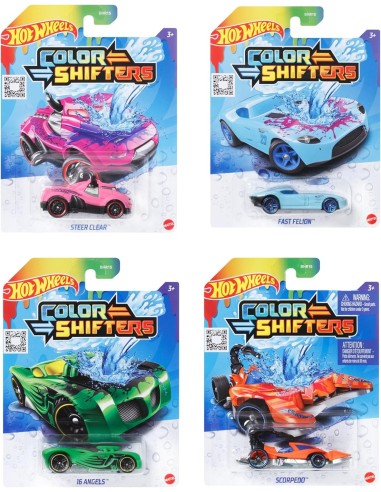HOT WHEELS BHR15 AUTO CAMBIA COLORE ASSORTITO MATTEL su Shop in Casa