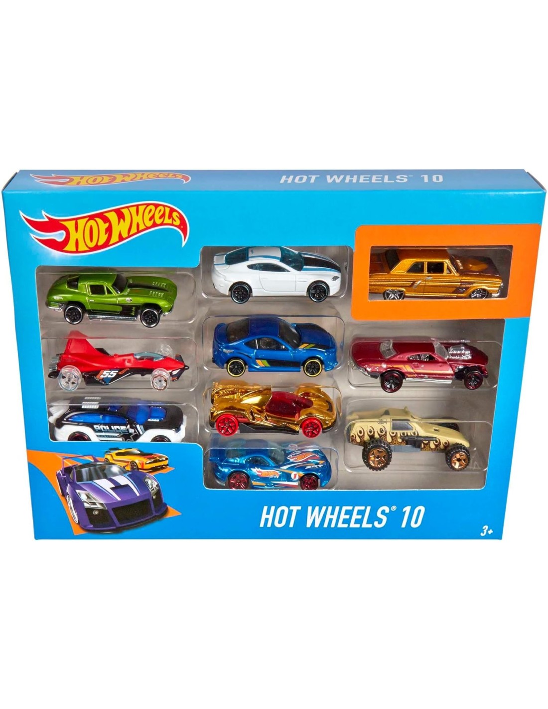 Hot Wheels Set 10 Macchinine Scala 1:64 | Shopincasa.it
