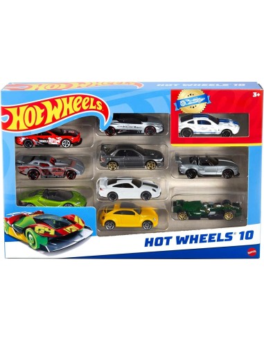 Hot Wheels Set 10 Macchinine Scala 1:64 | Shopincasa.it