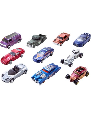 Hot Wheels Set 10 Macchinine Scala 1:64 | Shopincasa.it