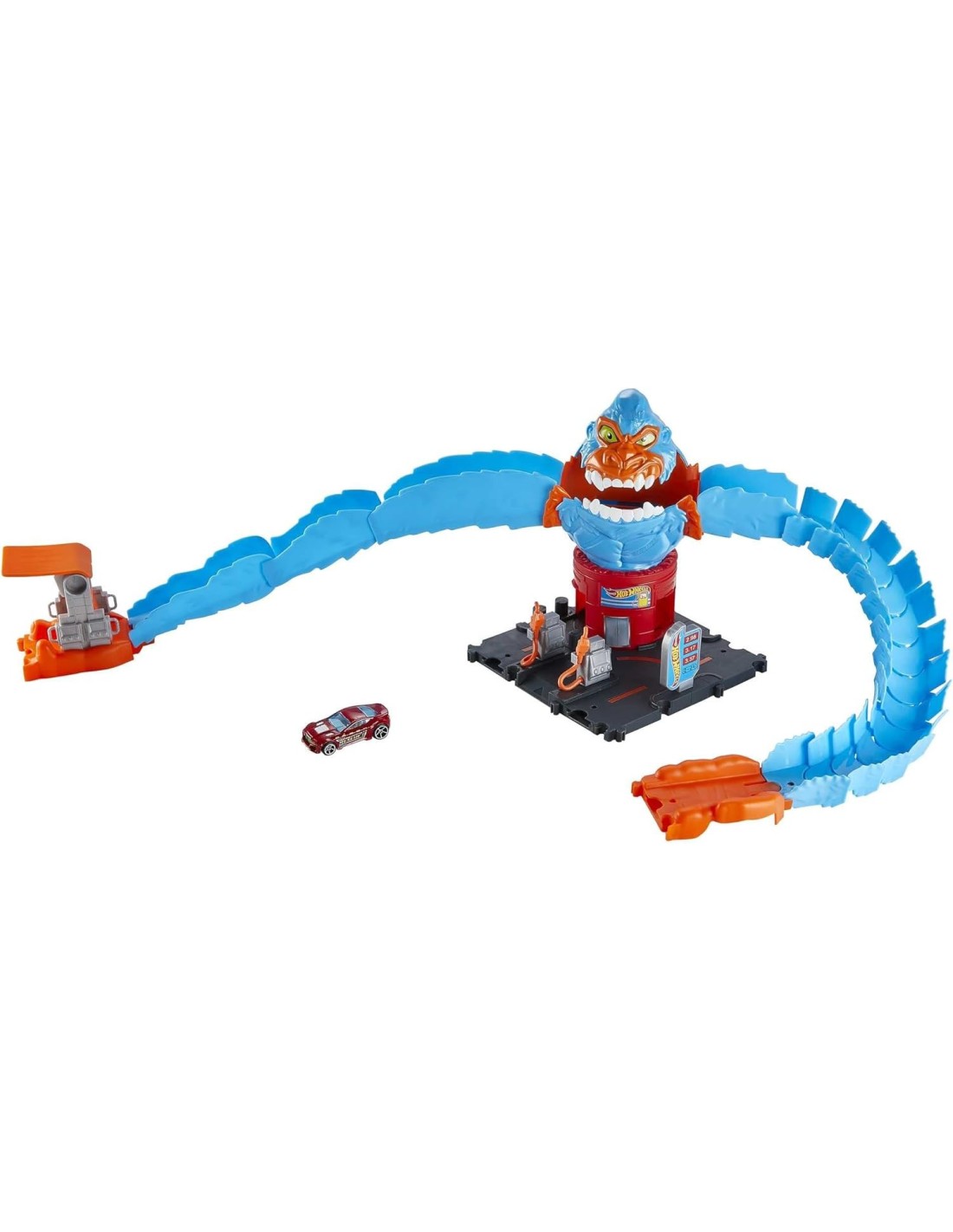 Hot Wheels City Gorilla Attacco Distruttivo con Macchinina | Shopincasa.it