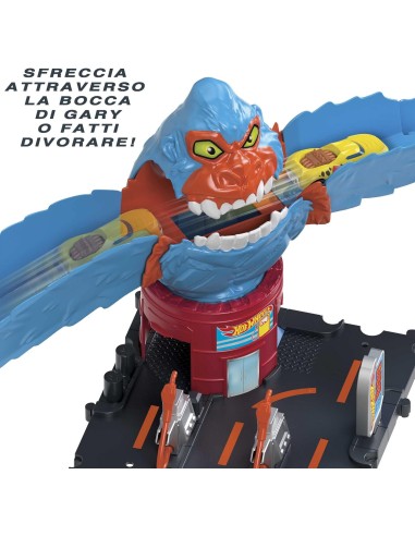 Hot Wheels City Gorilla Attacco Distruttivo con Macchinina | Shopincasa.it