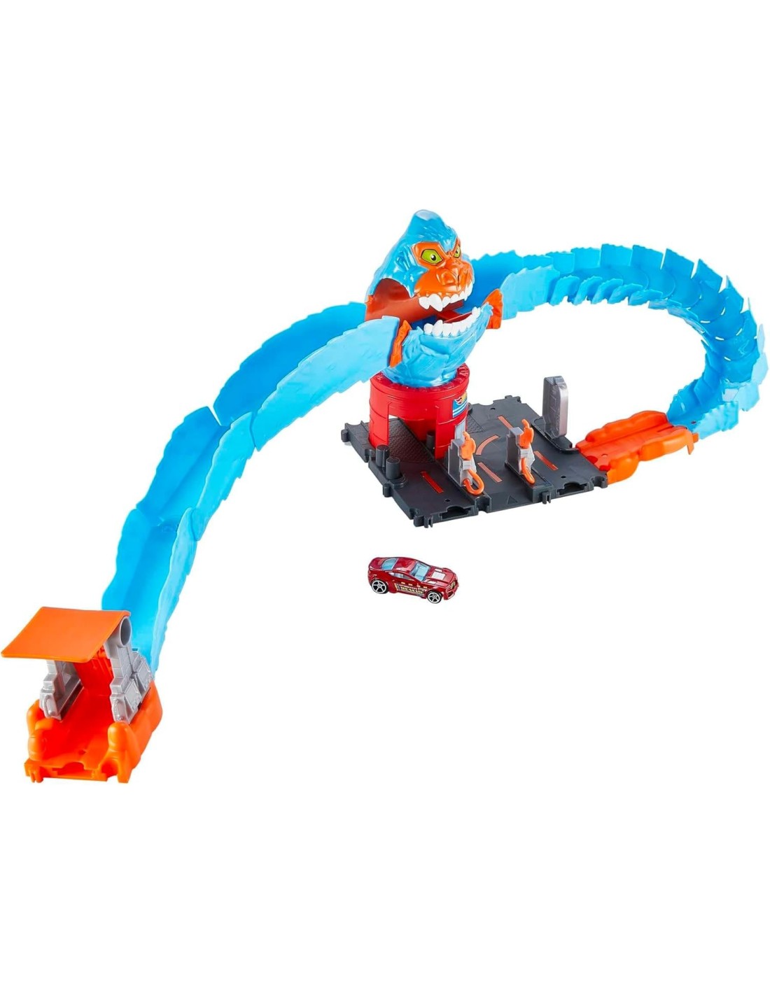 Hot Wheels City Gorilla Attacco Distruttivo con Macchinina | Shopincasa.it
