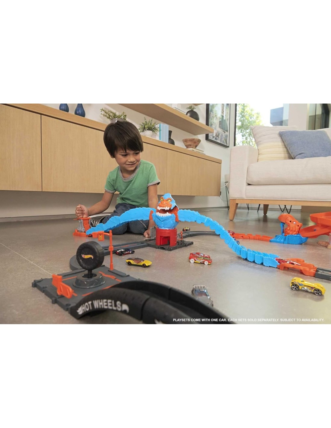 Hot Wheels City Gorilla Attacco Distruttivo con Macchinina | Shopincasa.it