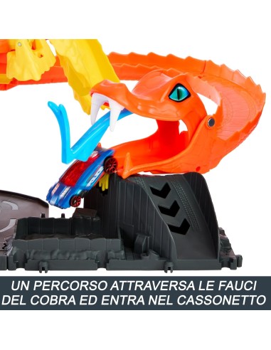 HOT WHEELS HTN81 PISTA COBRA PIZZA SHOP su Shop in Casa