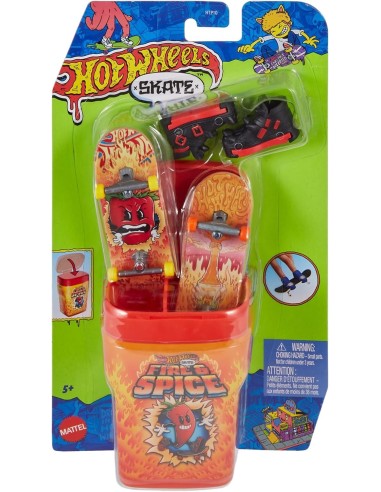 HOTWHEELS HTP10 SET 2 SKATE CON SCATOLA ASSORTITO su Shop in Casa