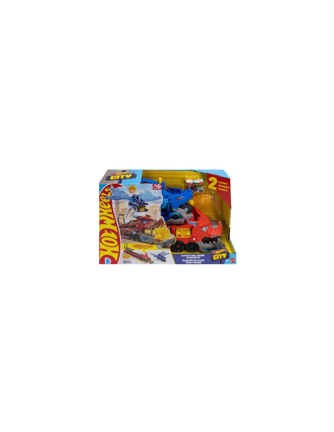 Hot Wheels City Ultra Drag Haul - Camion Draghi e Pista | Shopincasa.it