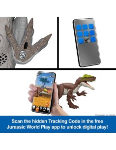 GIOCATTOLO PUBBLICIZZATO: vendita online Mattel Jurassic World Rebirth Distortus Rex Giocattolo Dinosauro Interattivo in offerta 2