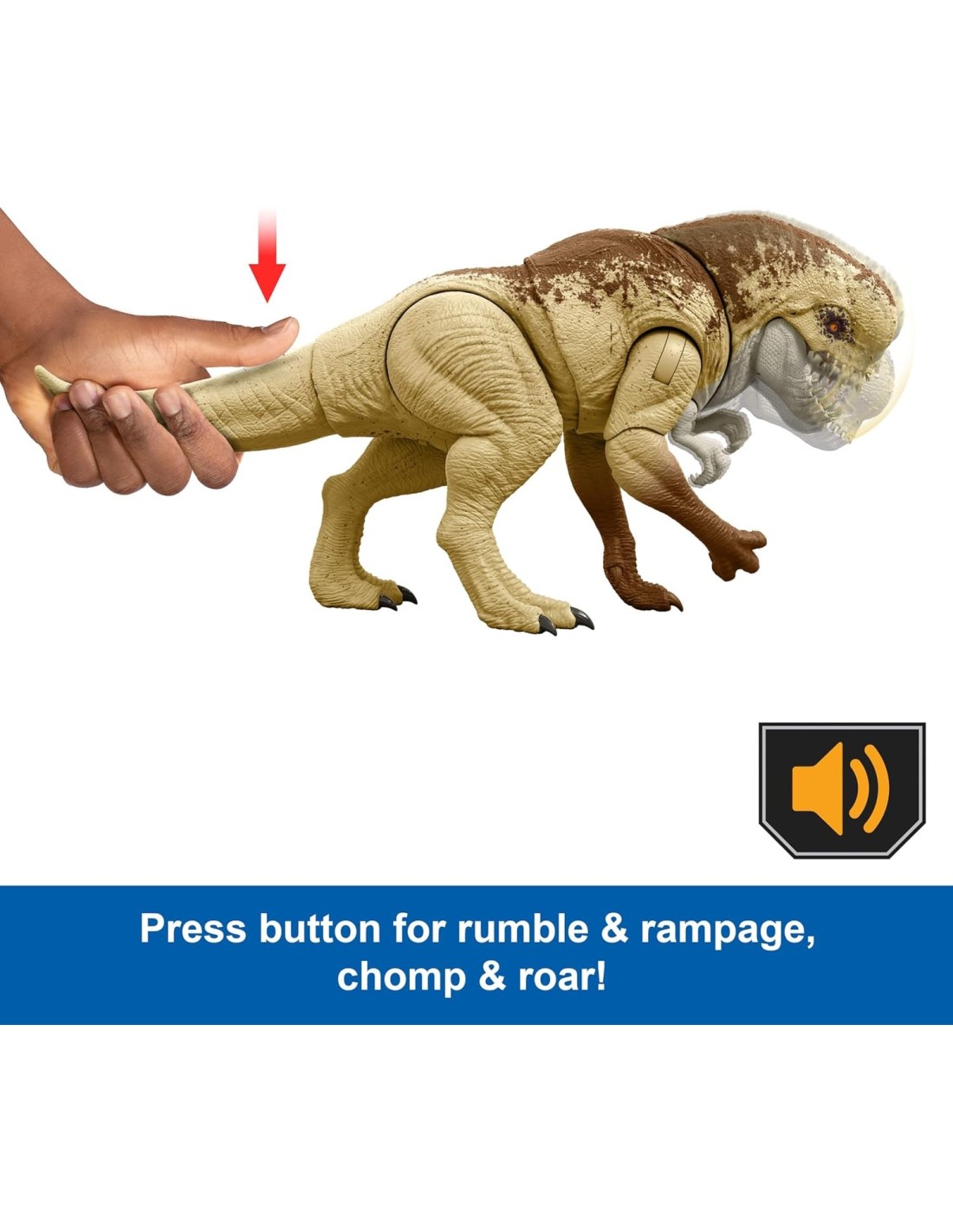 Jurassic World Rebirth Distortus Rex Giocattolo Mattel | Shopincasa.it