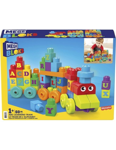 Mega Bloks Trenino Impara l’Alfabeto | Giocattoli Educativi Shopincasa.it