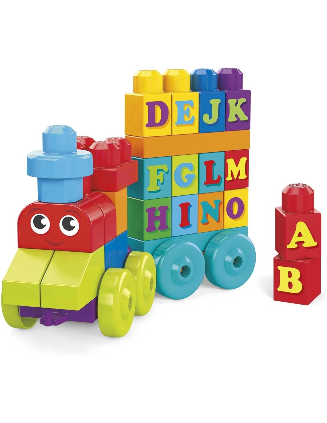 Mega Bloks Trenino Impara l’Alfabeto | Giocattoli Educativi Shopincasa.it