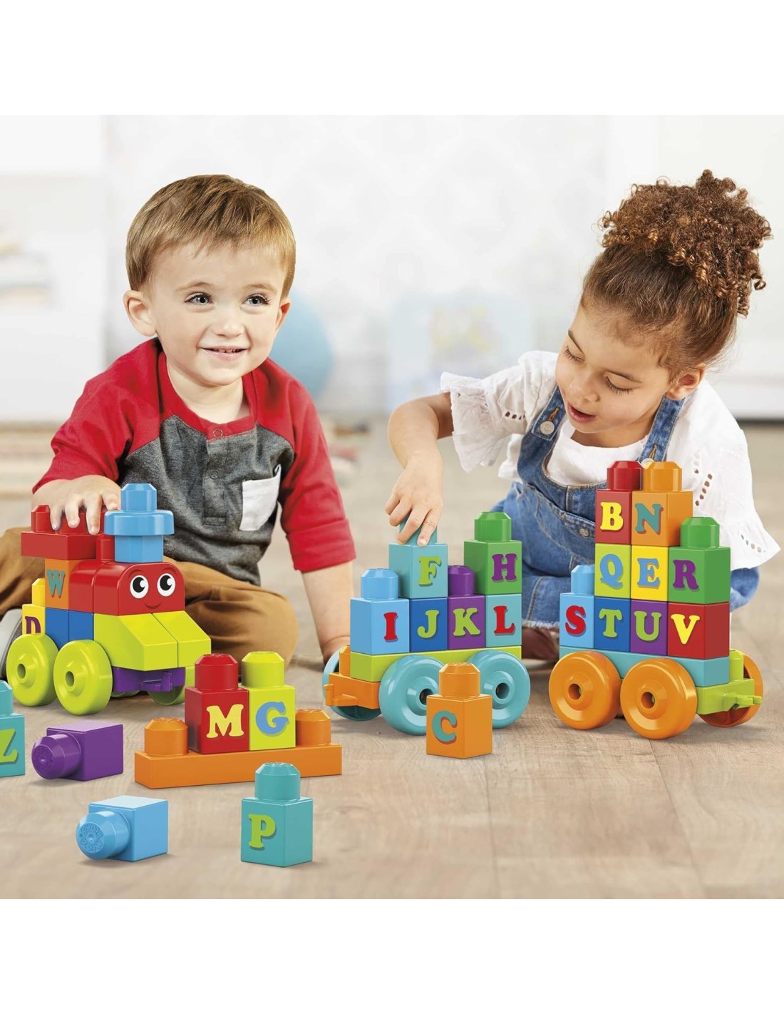 Mega Bloks Trenino Impara l’Alfabeto | Giocattoli Educativi Shopincasa.it