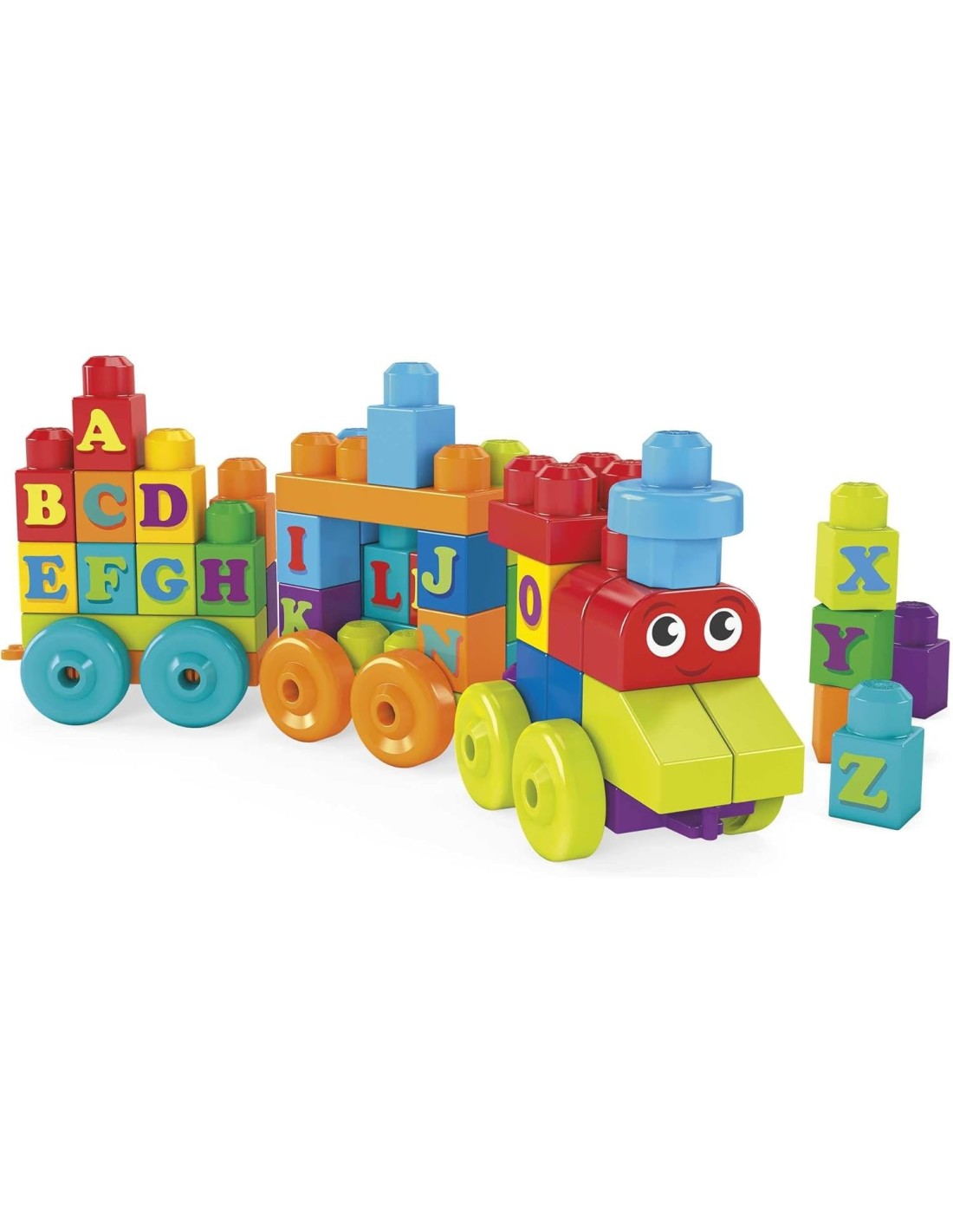 Mega Bloks Trenino Impara l’Alfabeto | Giocattoli Educativi Shopincasa.it