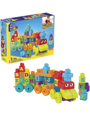Mega Bloks Trenino Impara l’Alfabeto | Giocattoli Educativi Shopincasa.it
