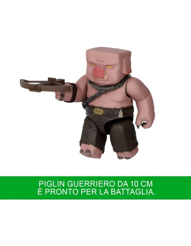 Ghast Attacco Esplosivo Minecraft con Piglin Guerriero | Shopincasa.it