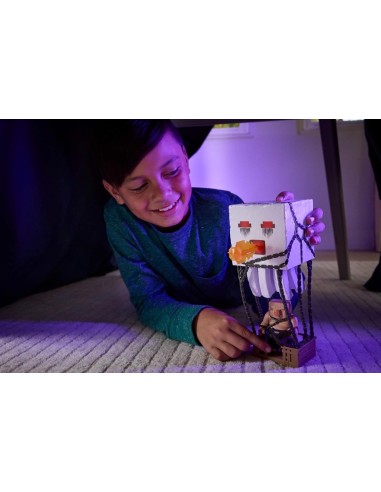 Ghast Attacco Esplosivo Minecraft con Piglin Guerriero | Shopincasa.it