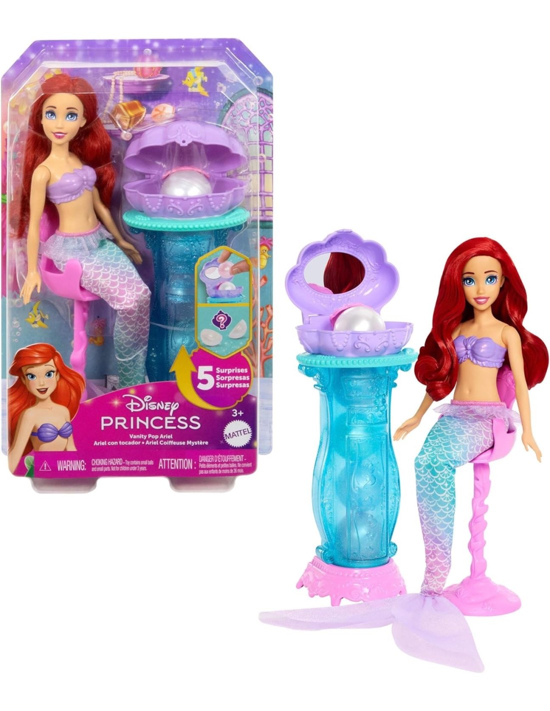 Ariel e la Specchiera Magica Disney Princess | Shopincasa.it