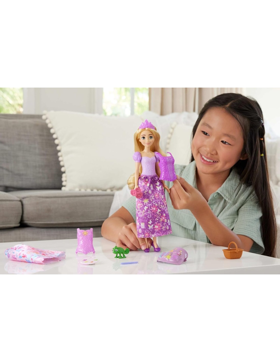 Rapunzel Disney Princess 2 Storie in 1 con 2 Look e Accessori | Shopincasa.it