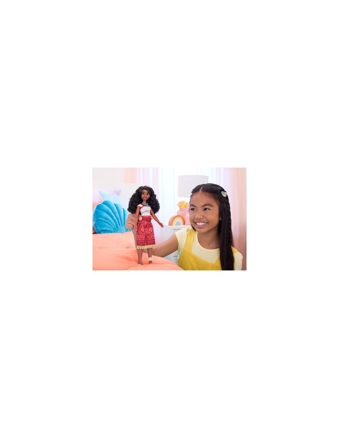 Disney Oceania 2 – Bambola Vaiana con Outfit e Capelli Ondulati | Shopincasa.it