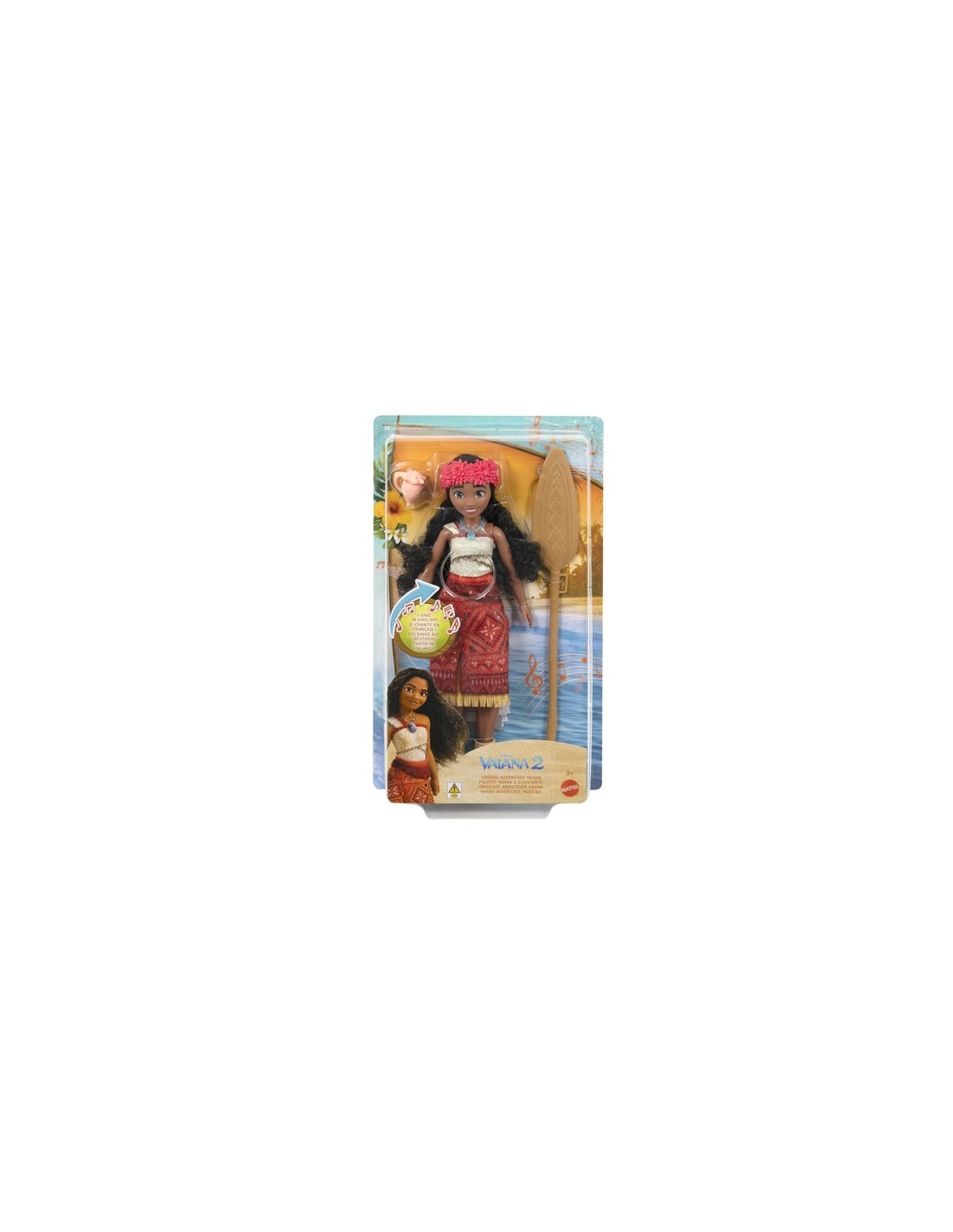 Disney Oceania 2 – Bambola Vaiana Cantante con Accessori | Shopincasa.it