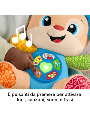 Fisher-Price Cagnolino Ridi e Impara Smart Stages Multilingue | Shopincasa.it