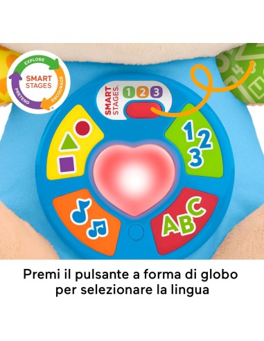 Fisher-Price Cagnolino Ridi e Impara Smart Stages Multilingue | Shopincasa.it