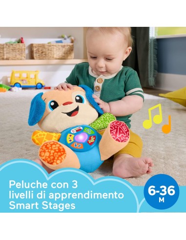 Fisher-Price Cagnolino Ridi e Impara Smart Stages Multilingue | Shopincasa.it