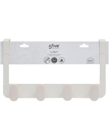 Gancio portaoggetti Liny 4 ganci 5five su shopincasa.it