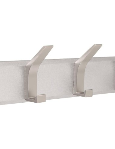 Patere 4 teste in legno e metallo 5five argento su shopincasa.it