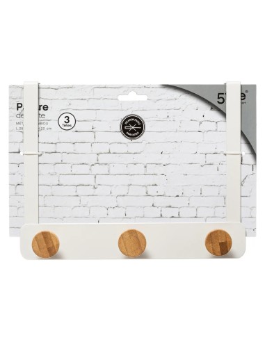 APPENDINO DIETROPORTA 3 POSTI IN BAMBOO su Shop in Casa
