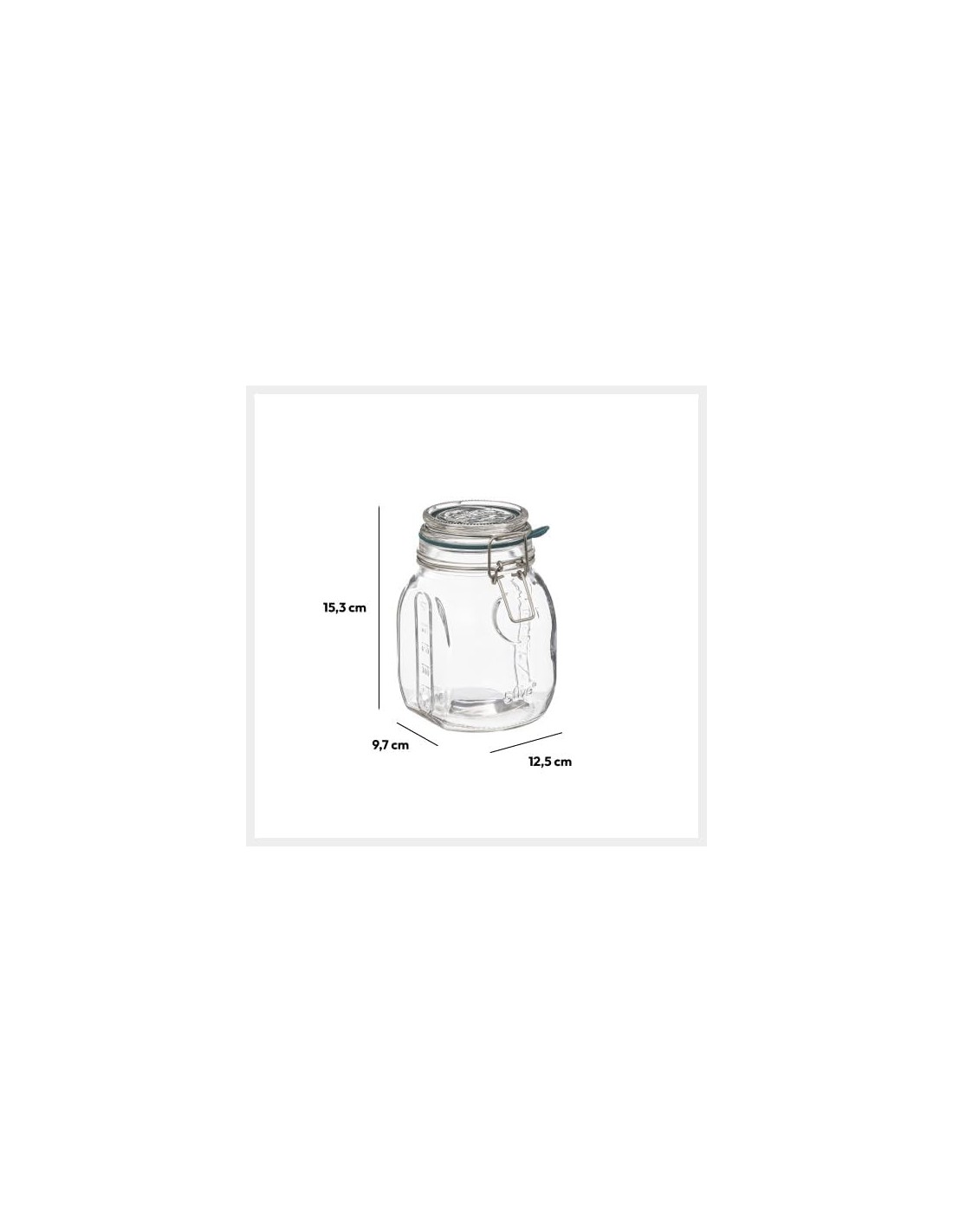 5five vaso di vetro Jarro 0,75 L adatto microonde | Shop in Casa
