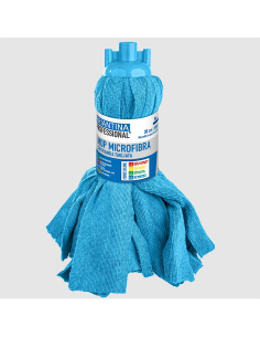 MOP MICROFIBRA BLU 260GR FRANGIA TAGLIATA