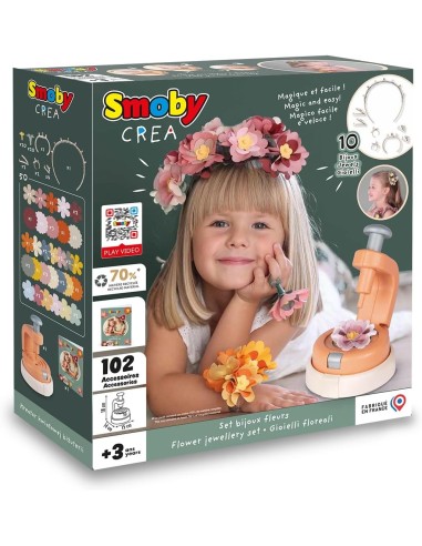 Set Smoby Crea gioielli floreali bambini | shopincasa.it