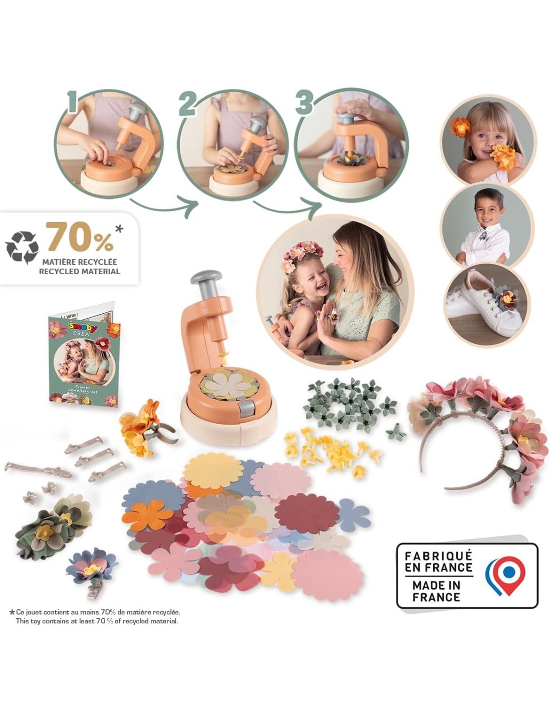 Set Smoby Crea gioielli floreali bambini | shopincasa.it