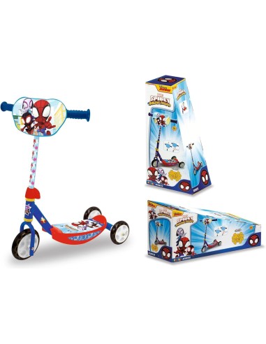 Monopattino Spidey 3 ruote bambini Smoby | shopincasa.it