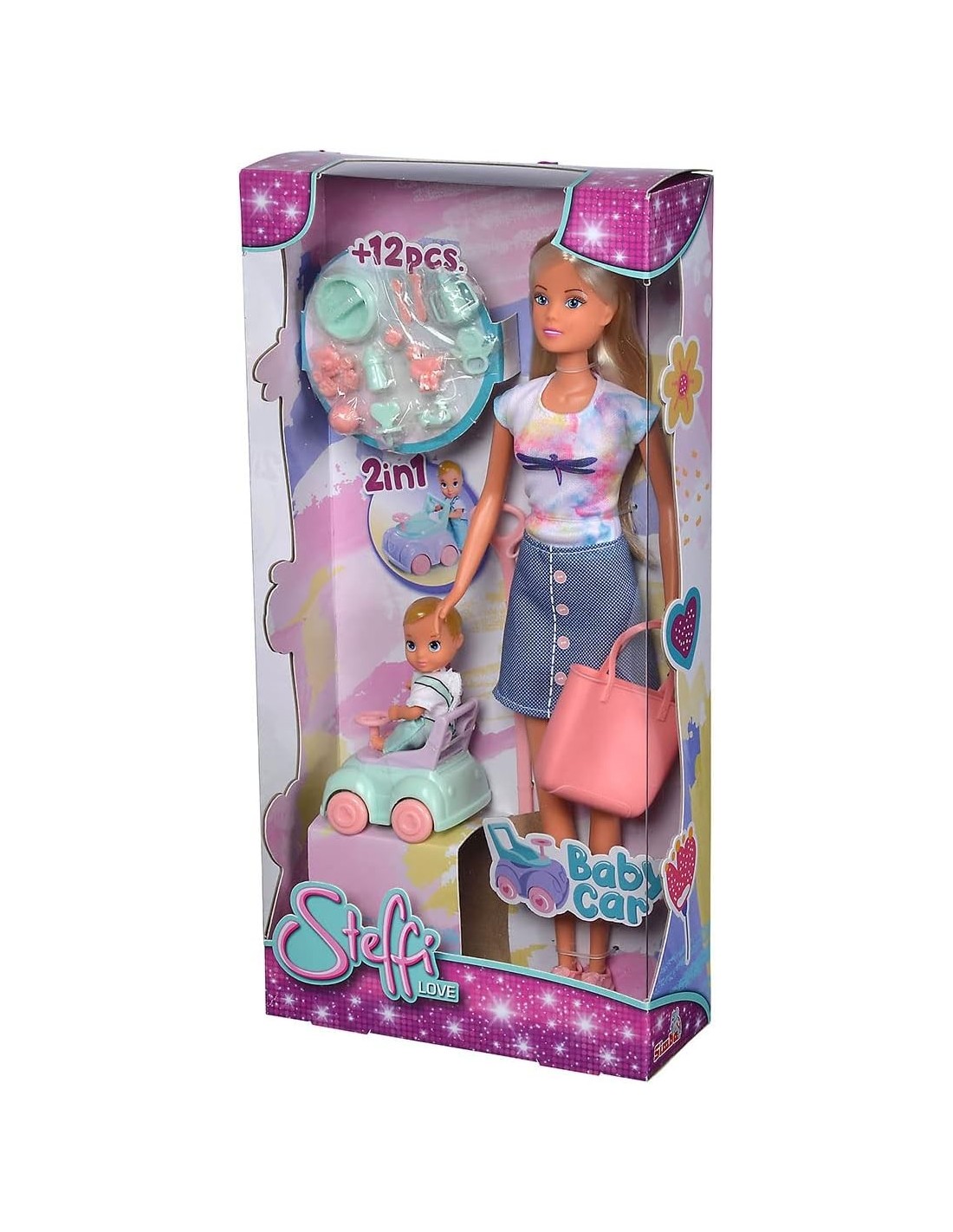 STEFFI 105733585 BAMBOLA BABY CAR su Shop in Casa