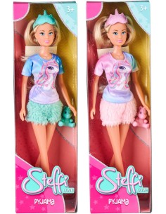 Bambola Steffi Love Pyjamas unicorno 29 cm Simba 2 modelli | shopincasa.it