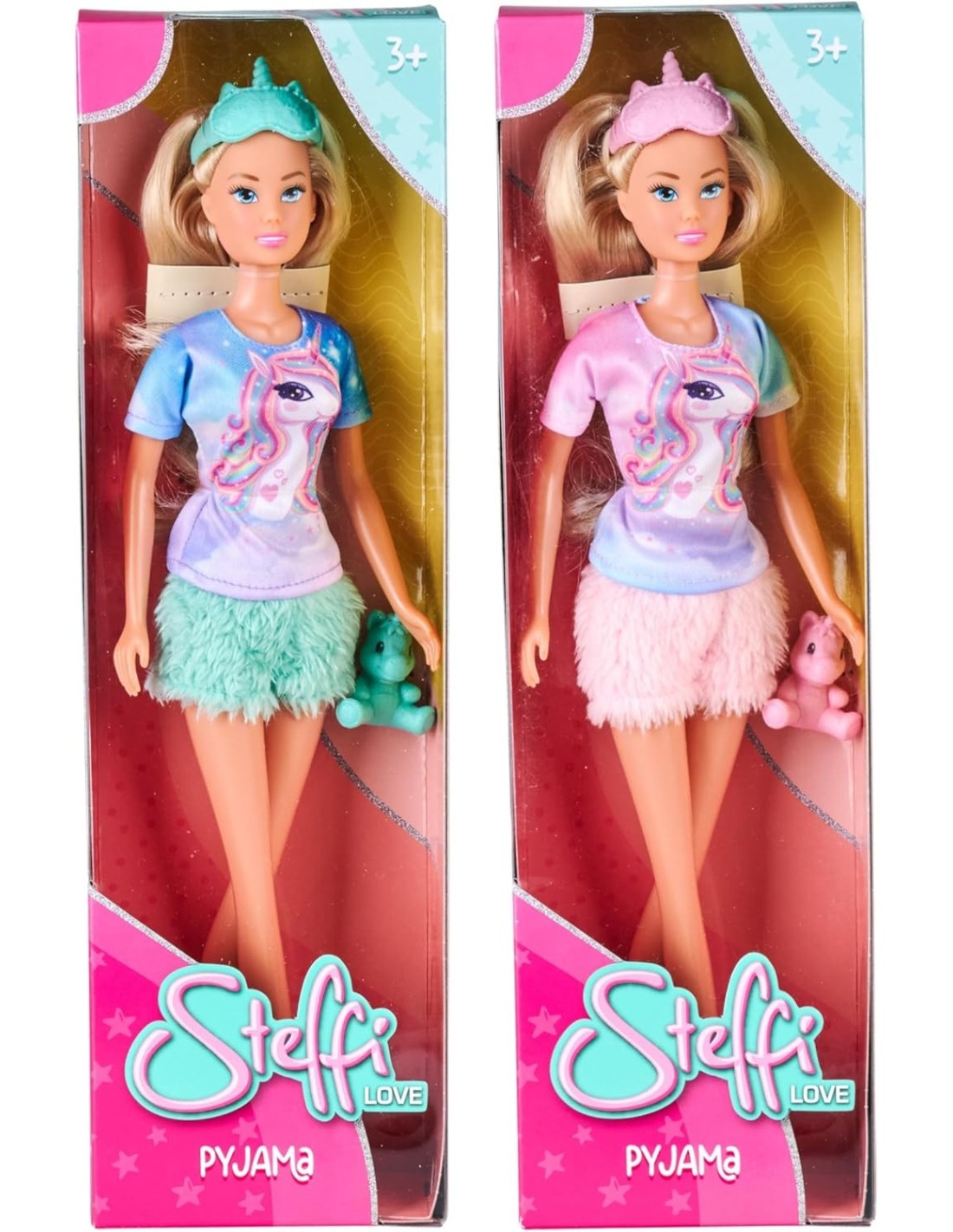 Bambola Steffi Love Pyjamas unicorno 29 cm Simba 2 modelli | shopincasa.it